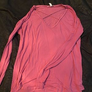 PINK long sleeve shirt size S